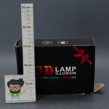 3D Lampa LED noční světlo QiLiTd 