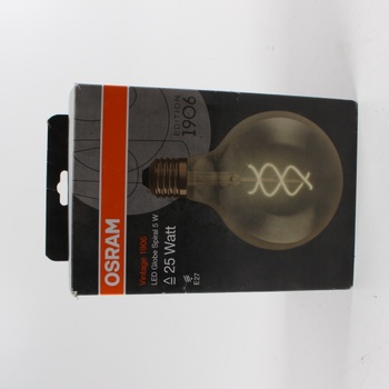 LED žárovka Osram Globe Spiral E27 5 W