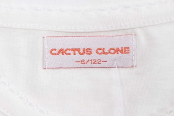 Dětské tričko Cactus Clone bílé