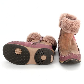 Dětské zimní boty Gufo hnědé