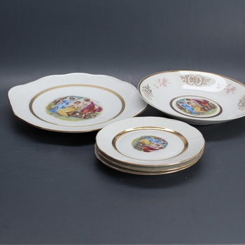 Porcelánové talíře Thun s obrázky
