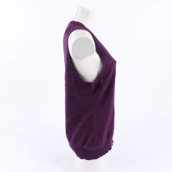 Dámská svetrová vesta s.Oliver fialová