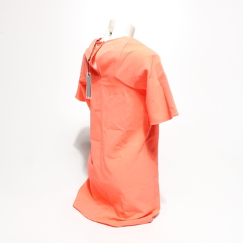 Dámské šaty Armani Exchange oranžové
