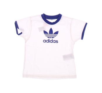 Dětské tričko Adidas s modrými lemy