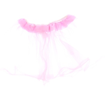 Dívčí sukně růžová na gumu
