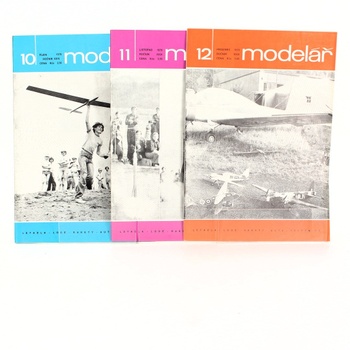 Časopis Modelář kompletní ročník 1978