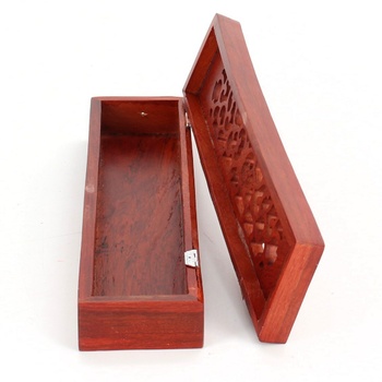Dřevěná krabička Atyhao vyřezaná