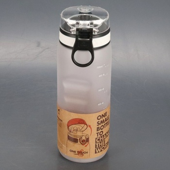 Cyklistická lahev Ion8 transparentní