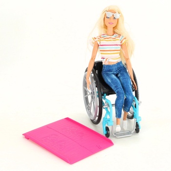 Barbie na invalidním vozíku GGL22