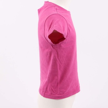 Dívčí tričko Alex Fox růžové s bílým nápisem