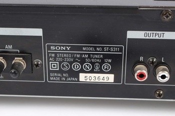 Tuner Sony  ST-S311 