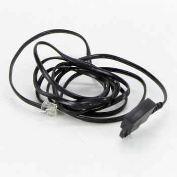Telefonní kabel TAE N/RJ11 černý délka 190cm