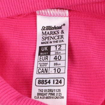 Dámské tričko Marks & Spencer vroubkované