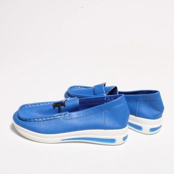 Volnočasová dámská obuv modrá