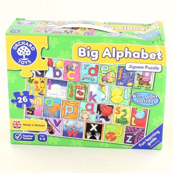 Podlahové puzzle abeceda Orchard Toys 238