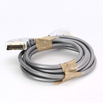 Kabel SCART TrendLine šedý délka 300 cm