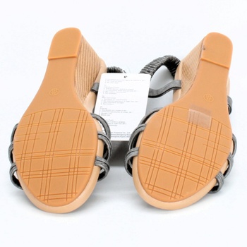 Dámské letní sandálky Hsyooes šedé 39