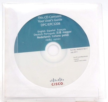 Kabelový modem Cisco EPC3208 8x4