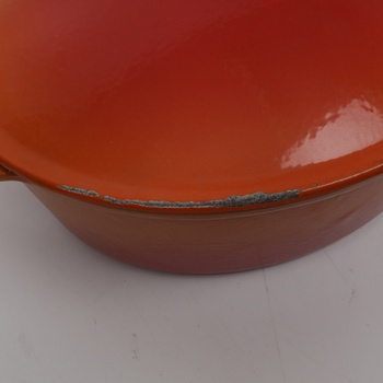 Oválný hrnec Tradifonte 501602 oranžový 
