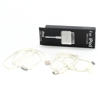 Datový kabel pro iPod bílý 100 cm