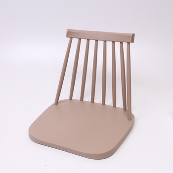 Dřevěné židle hnědé žebrovité