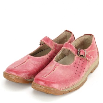 Dámské páskové boty Dr. Martens růžové