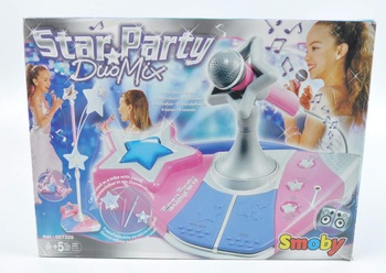 Mikrofon Smoby 027325 - Star Party Duo Mix