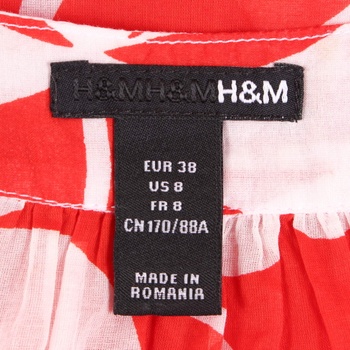 Dámská halenka H&M s motivem květin