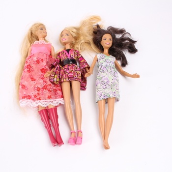 Sada 3 kusů panenek Barbie
