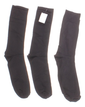 Dámské ponožky černé 3 páry
