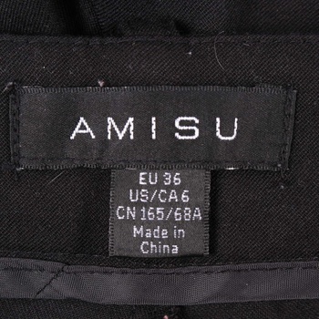 Dámské krítké šortky Amisu černé