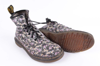 Dámská obuv s květinovým potiskem