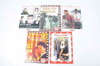 DVD filmy - mix žánrů 5 ks