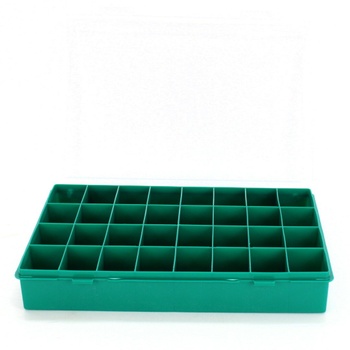 Box Tayg 70105 plastový zelený 32 přihrádek