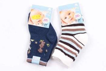 Dětské ponožky LOOKeN MINI'S 2 páry