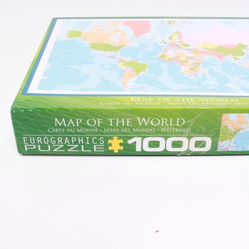 Puzzle Mapa světa Eurographics 01271