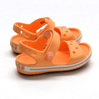 Dívčí sandálky Crocs oranžové