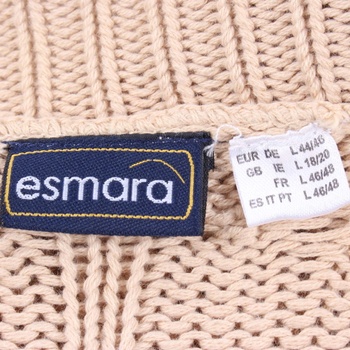 Dámský svetr Esmara s krátkým rukávem hnědý