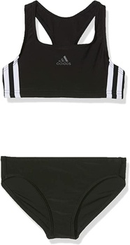 Dívčí plavky Adidas černé 128 (7-8 let)