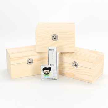 Dřevěné krabičky značky EWT 