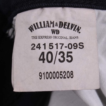 Dámské džíny William & Delvin černé