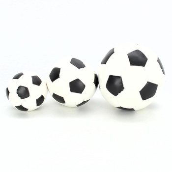 Fotbalové míče černo bílé 