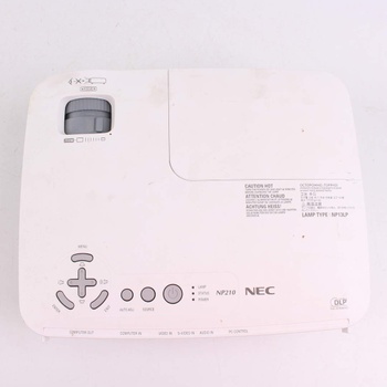 DLP projektor NEC NP210 bílý 