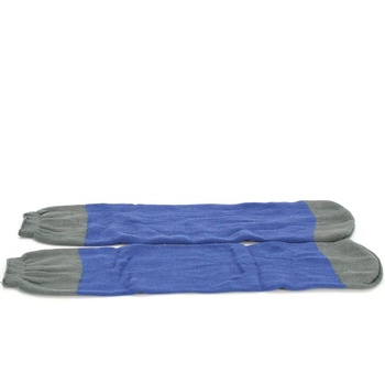 Pánské ponožky modro šedé vysoké