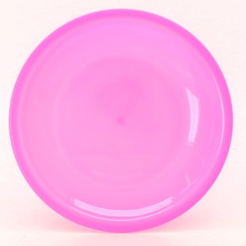 Růžové plastové talíře 4 kusy