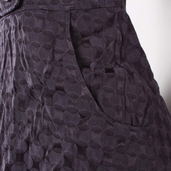 Dámské šaty Orsay černofialové
