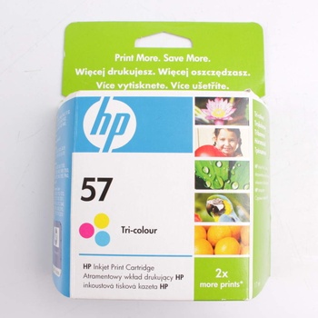 Inkoustová cartridge HP 57 barevná - 3 ks
