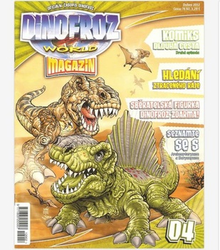 Časopis Dinofroz World magazín duben 2012