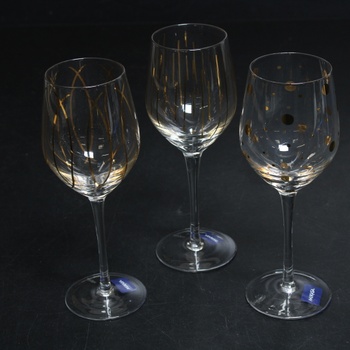 Sklenice na víno Mikasa 5140631 Gold