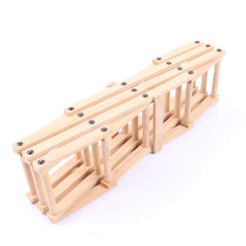 Skládací stojan dřevěný 50x41 cm